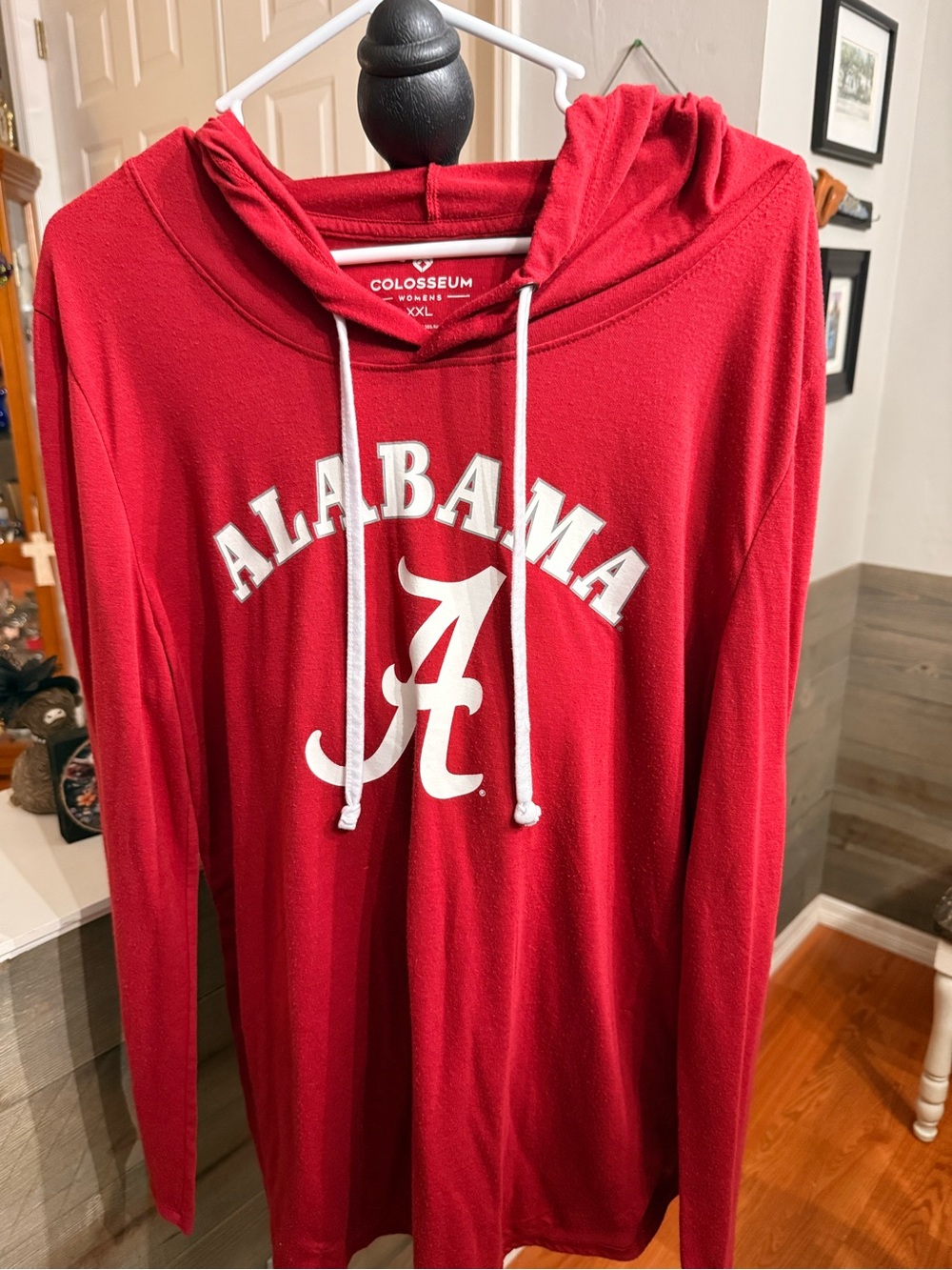 Alabama Crimson Tide hooded tshirt